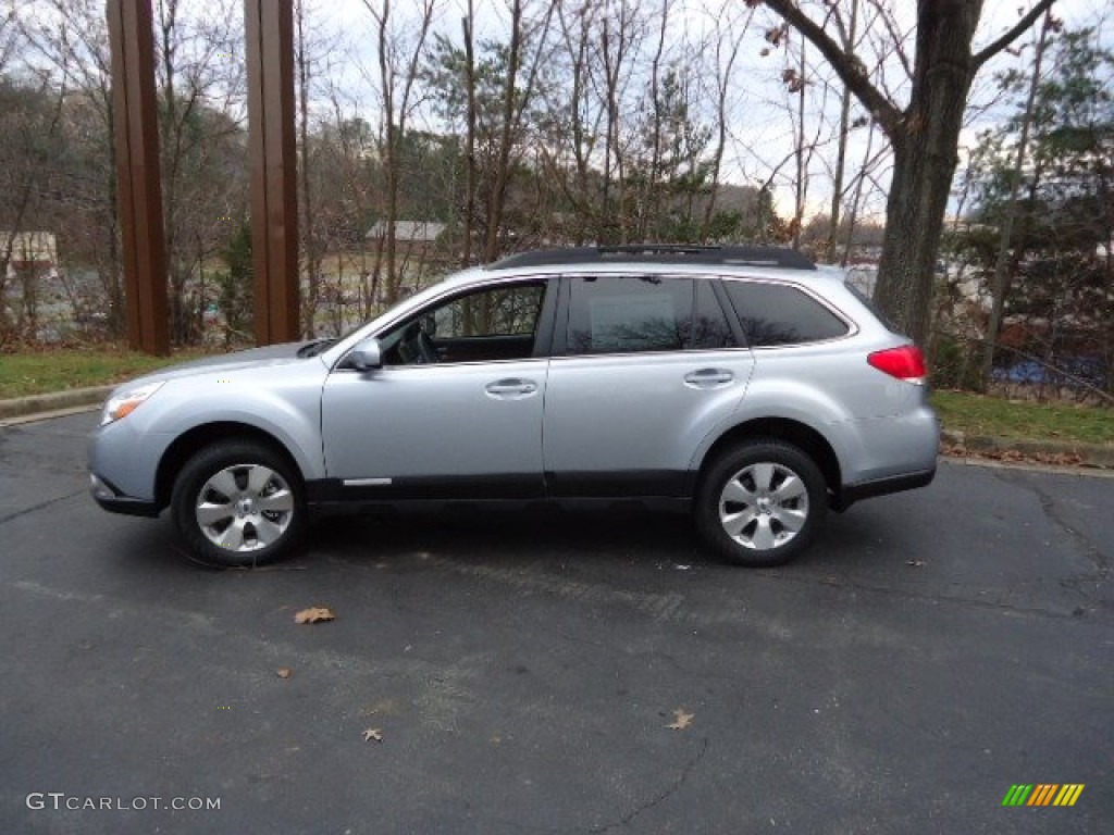 2012 Outback 3.6R Limited - Ice Silver Metallic / Off Black photo #4