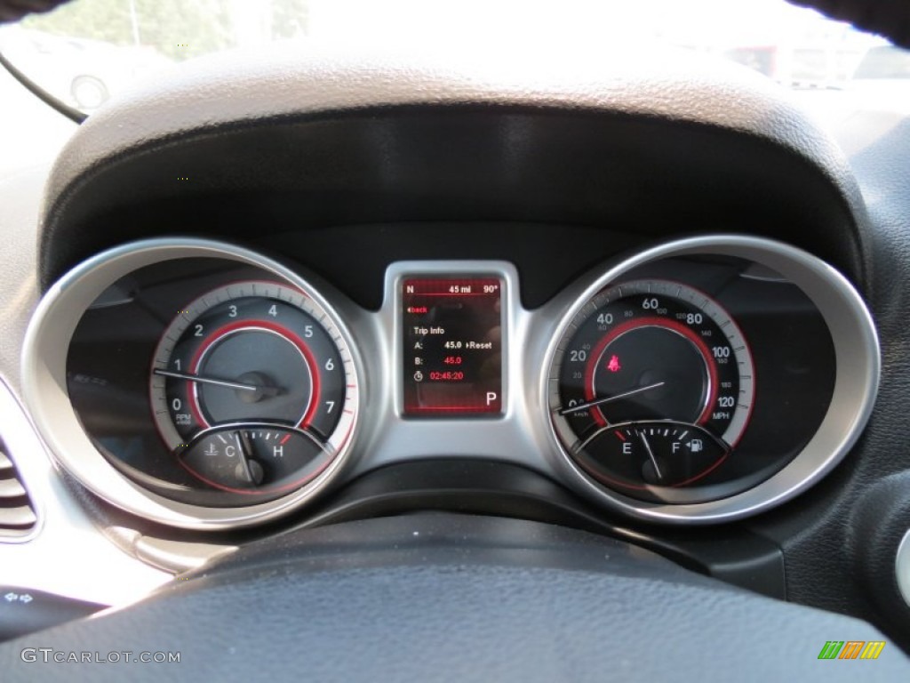 2012 Dodge Journey SXT Gauges Photo #65728354