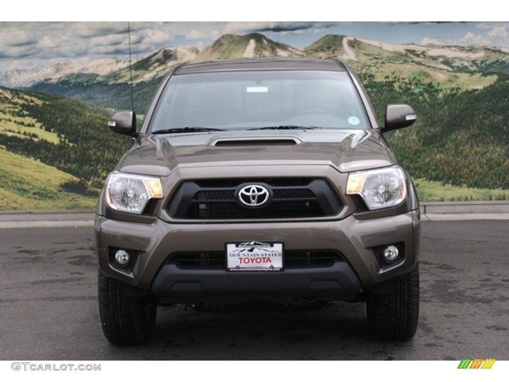 2012 Tacoma V6 TRD Sport Access Cab 4x4 - Pyrite Mica / Graphite photo #2