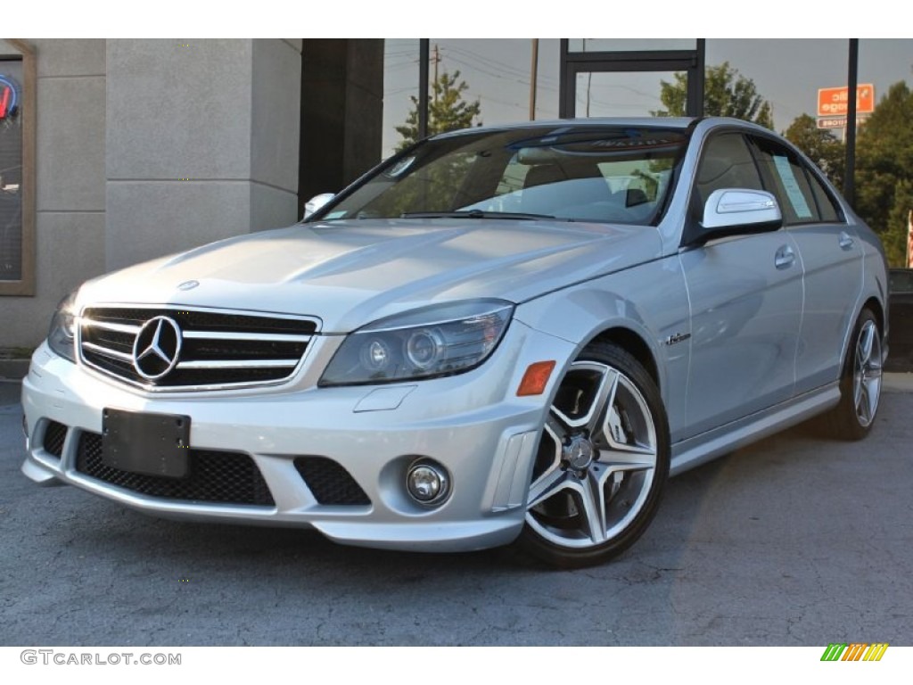 Iridium Silver Metallic 2009 Mercedes-Benz C 63 AMG Exterior Photo #65728939