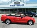Torch Red 2009 Ford Mustang V6 Premium Convertible