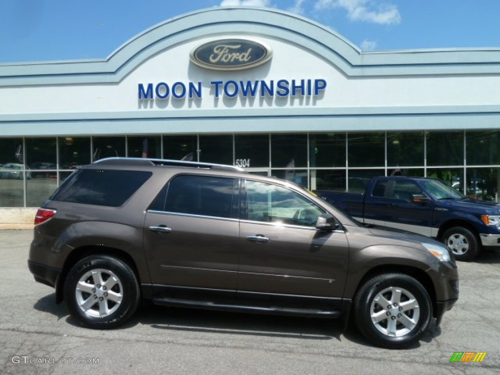 2008 Outlook XR AWD - Cocoa / Tan photo #1