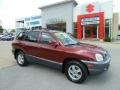 2002 Merlot Hyundai Santa Fe LX AWD  photo #1