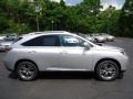 Silver Lining Metallic 2013 Lexus RX 450h AWD Exterior