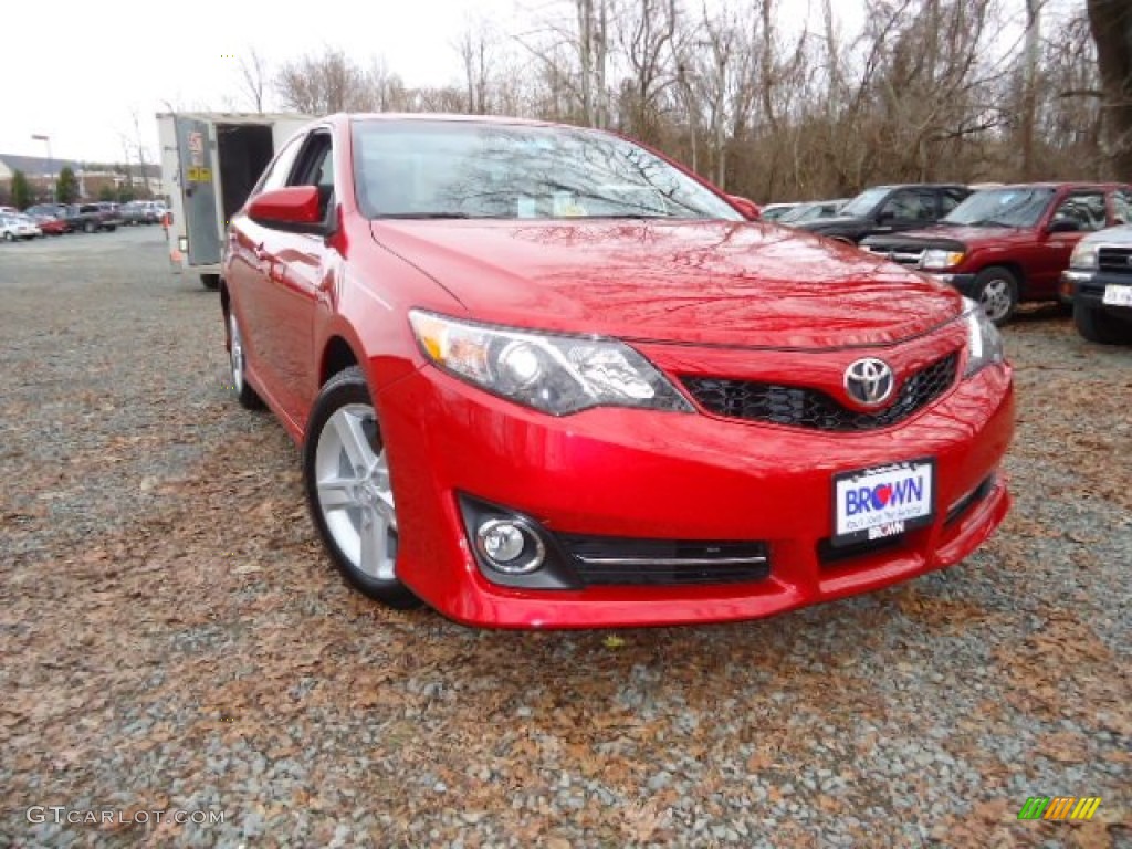 Barcelona Red Metallic Toyota Camry