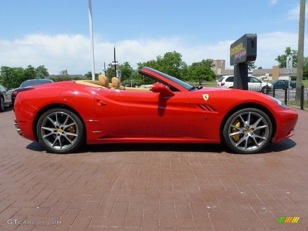 Rosso Corsa (Red) 2011 Ferrari California Standard California Model Exterior Photo #65733757