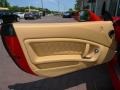 Tan 2011 Ferrari California Standard California Model Door Panel