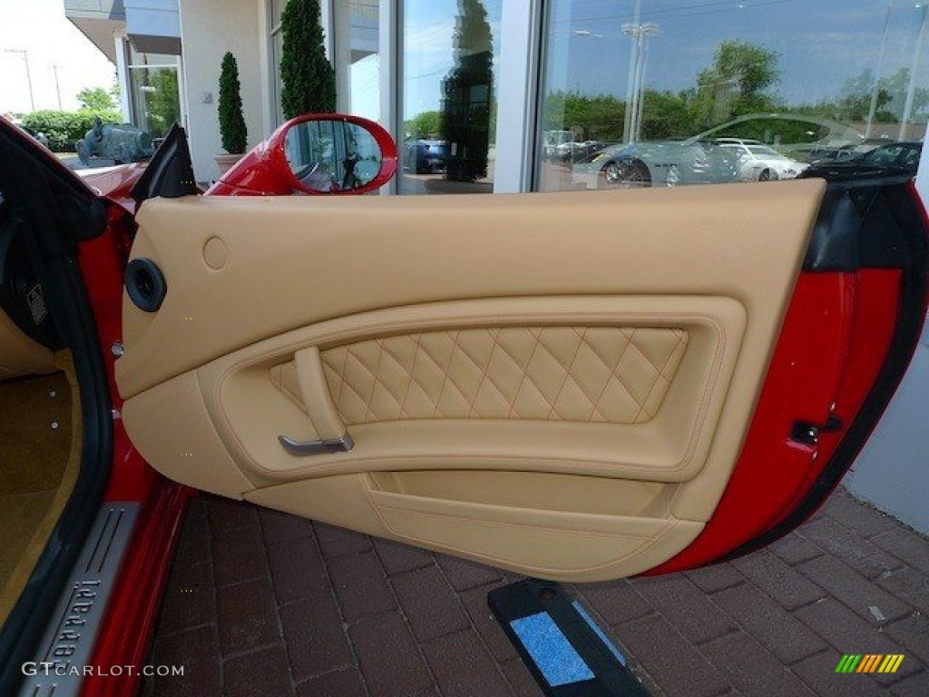 2011 Ferrari California Standard California Model Tan Door Panel Photo #65733874