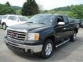 2012 Onyx Black GMC Sierra 1500 SL Extended Cab 4x4  photo #2