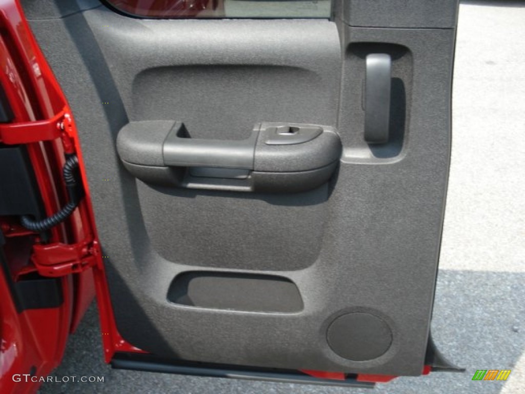 2012 Sierra 1500 SLE Extended Cab 4x4 - Fire Red / Ebony photo #14