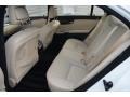 2009 Mercedes-Benz S Black/Savanna Interior Rear Seat Photo