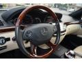 Black/Savanna Steering Wheel Photo for 2009 Mercedes-Benz S #65738152