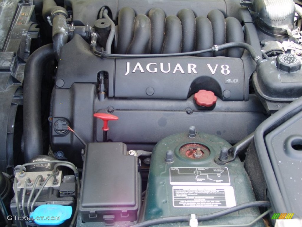 1999 Jaguar XK XK8 Convertible 4.0 Liter DOHC 32-Valve V8 Engine Photo #65738281
