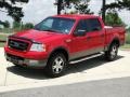 2005 Bright Red Ford F150 XLT SuperCrew 4x4  photo #10