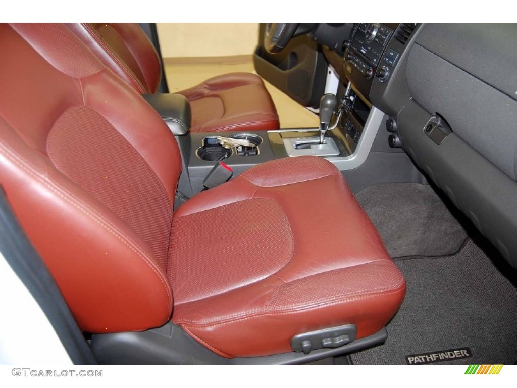 Russet Brown Interior 2008 Nissan Pathfinder SE Photo #65739661