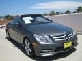 Steel Grey Metallic 2012 Mercedes-Benz E 550 Cabriolet