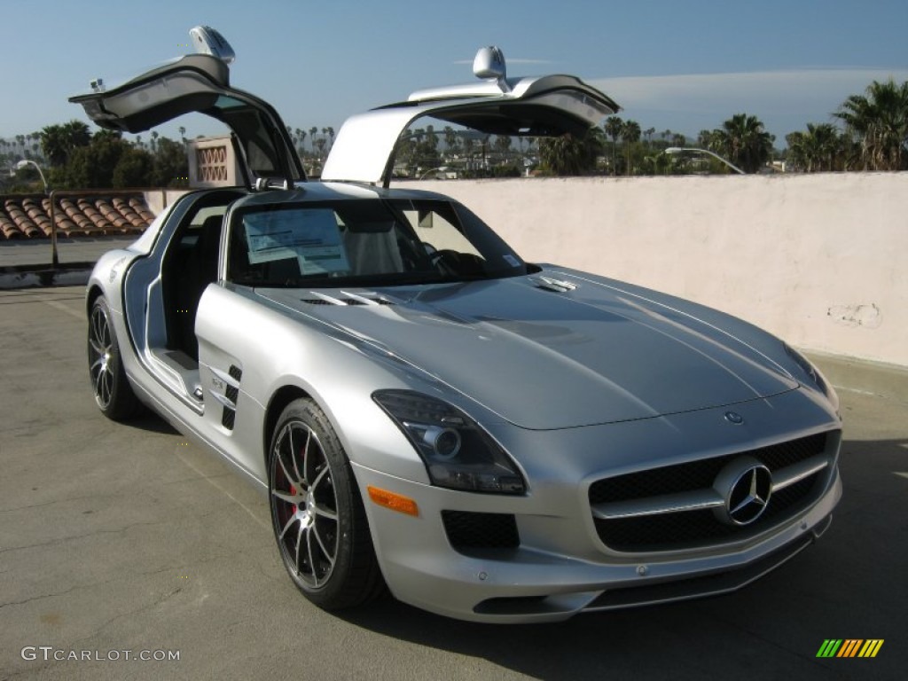 Silver 2012 mercedes sls amg #7