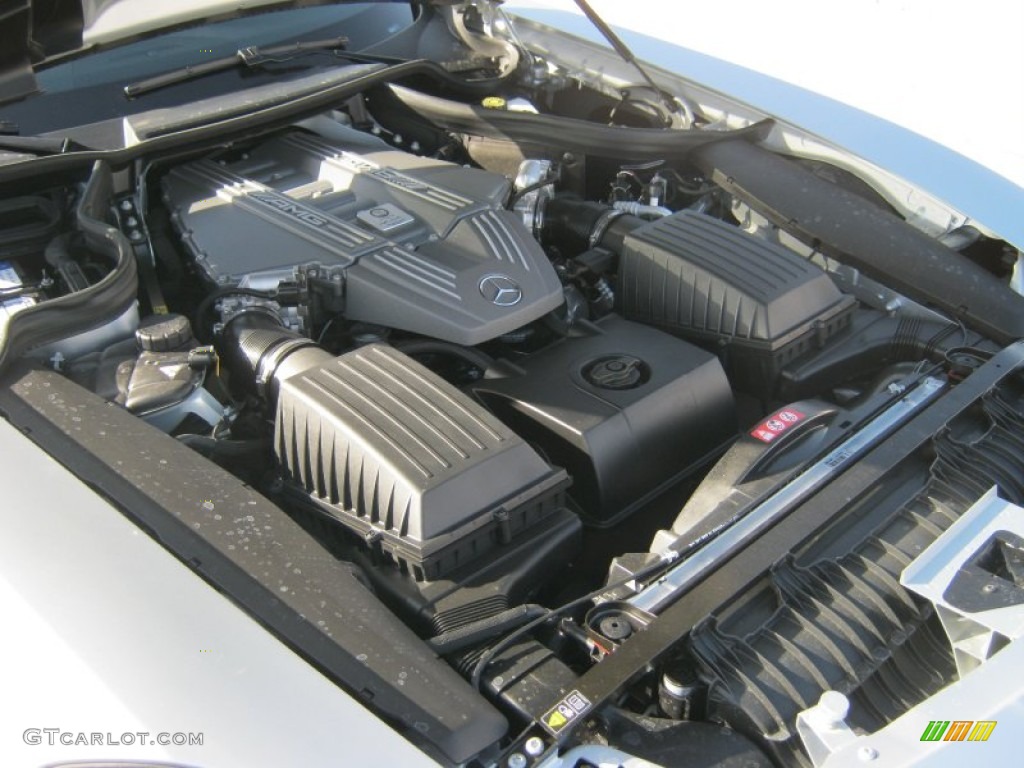 2012 Mercedes-Benz SLS AMG 6.3 Liter AMG DOHC 32-Valve VVT V8 Engine Photo #65740411