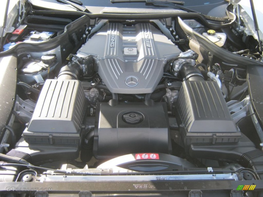 2012 Mercedes-Benz SLS AMG 6.3 Liter AMG DOHC 32-Valve VVT V8 Engine Photo #65740419