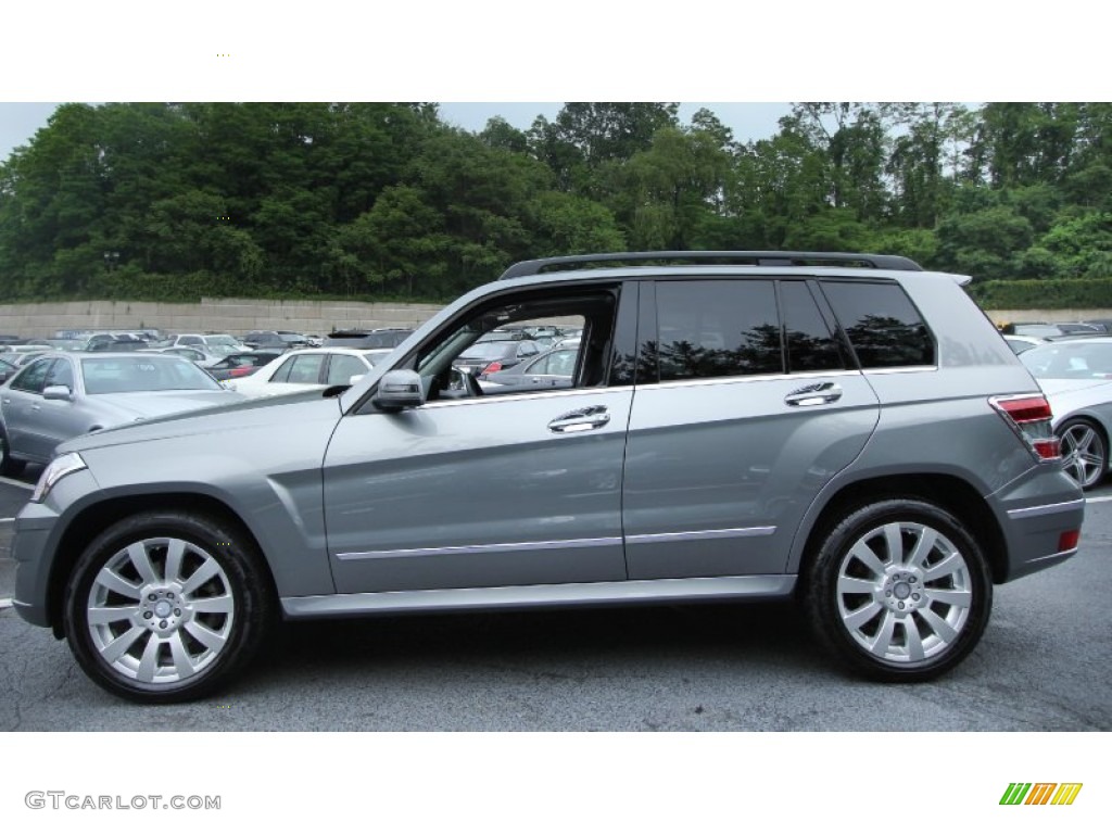 Palladium Silver Metallic 2012 Mercedes-Benz GLK 350 4Matic Exterior Photo #65740465