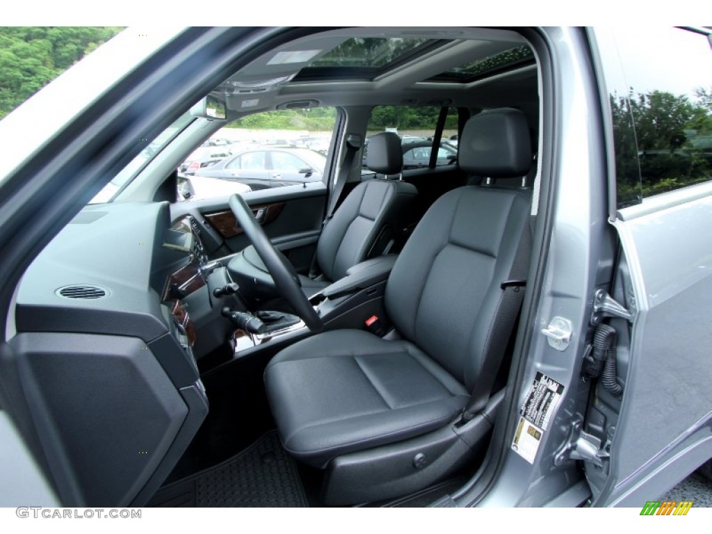 Black Interior 2012 Mercedes-Benz GLK 350 4Matic Photo #65740511