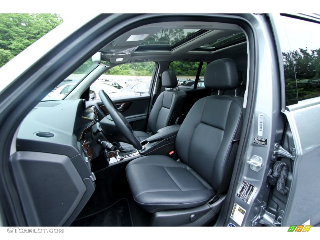 Black Interior 2010 Mercedes-Benz GLK 350 4Matic Photo #65740750