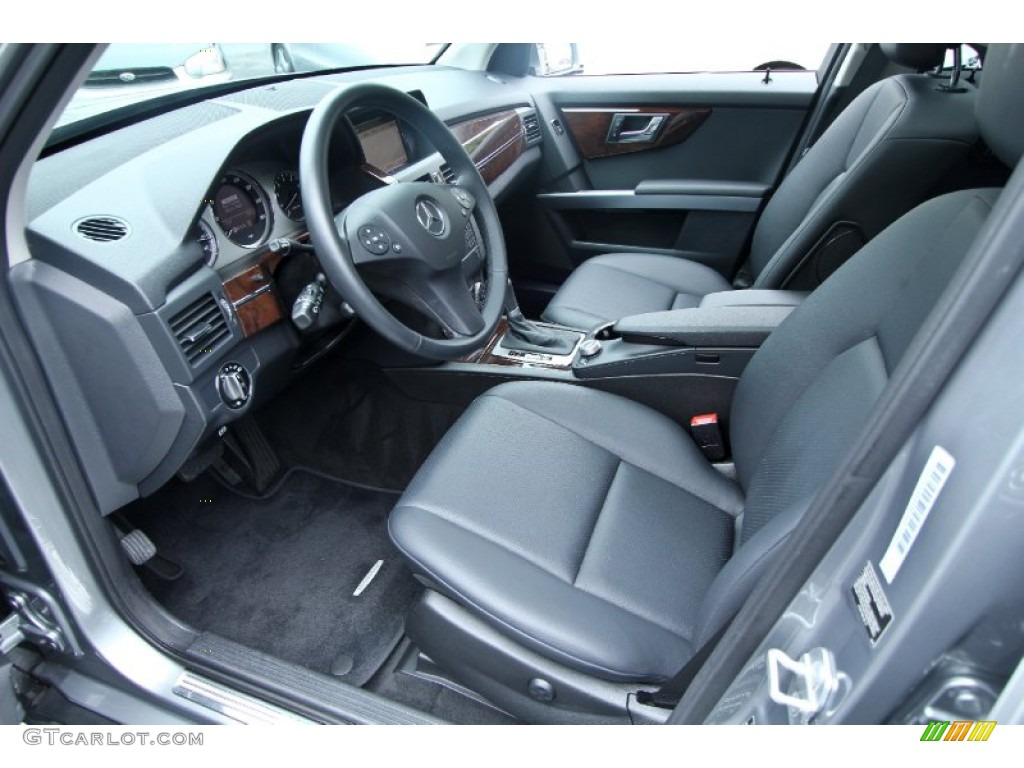 Black Interior 2010 Mercedes-Benz GLK 350 4Matic Photo #65740756