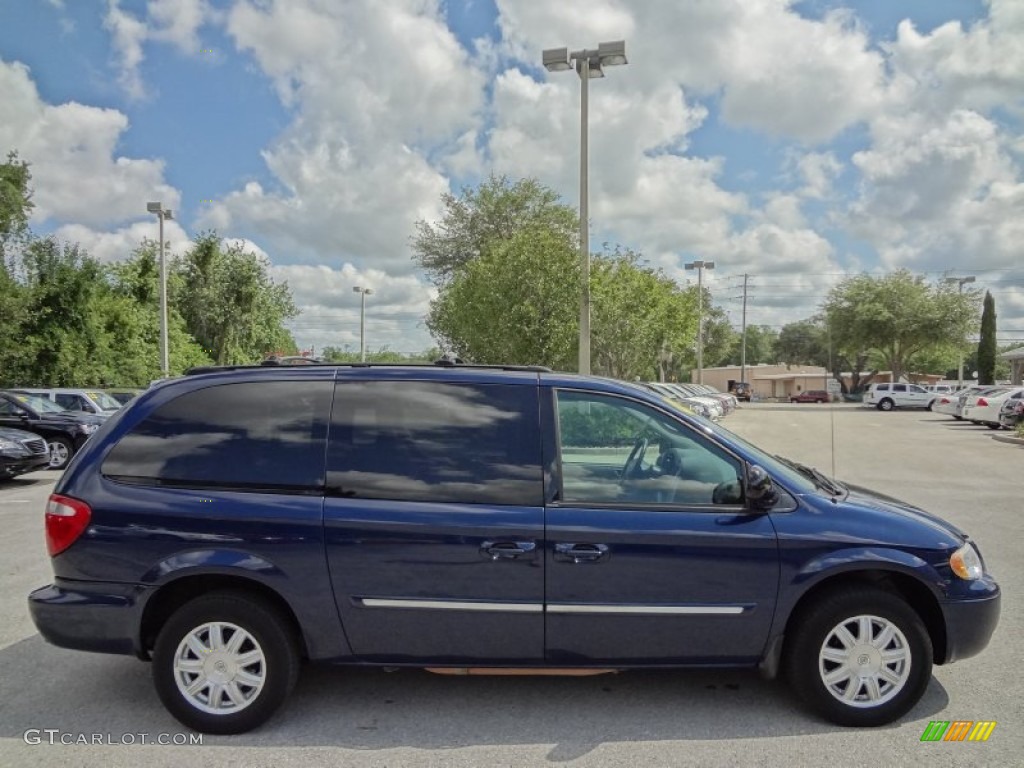 Midnight Blue Pearl 2005 Chrysler Town & Country Touring Exterior Photo #65740999