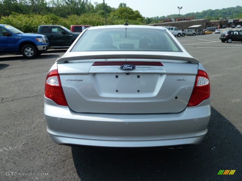 2010 Fusion SEL - Brilliant Silver Metallic / Charcoal Black photo #3