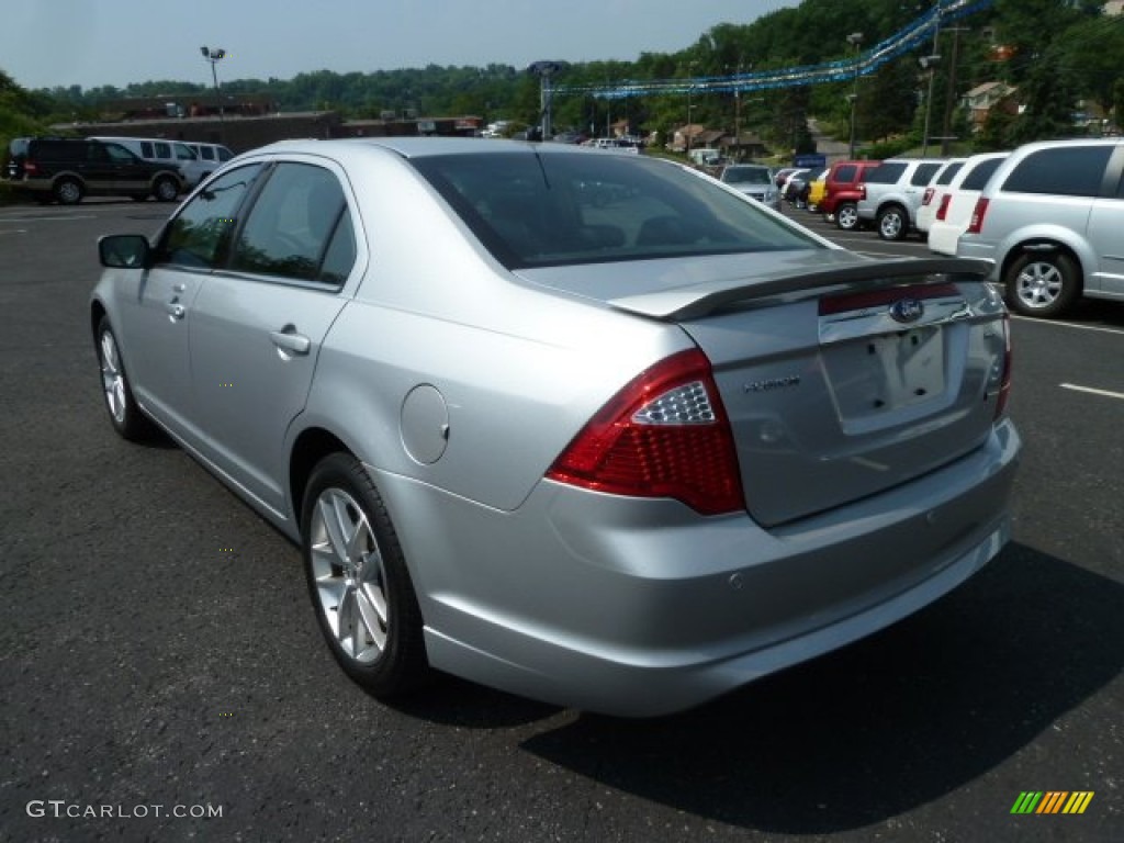 2010 Fusion SEL - Brilliant Silver Metallic / Charcoal Black photo #4