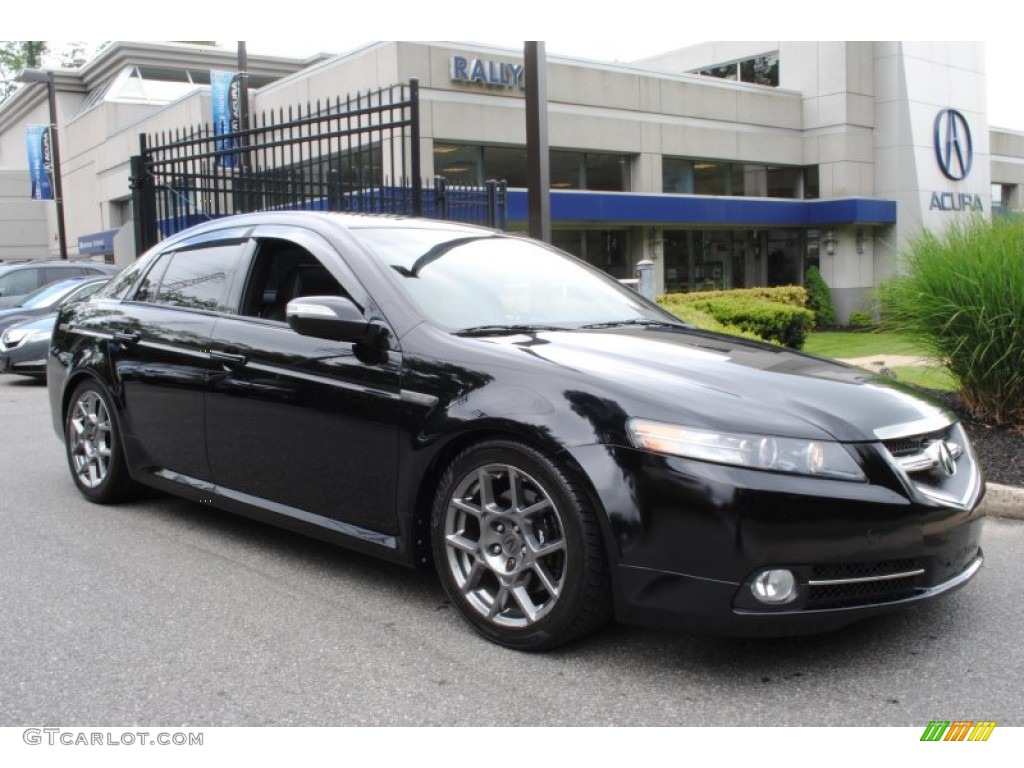 2008 TL 3.5 Type-S - Nighthawk Black Pearl / Ebony/Silver photo #1