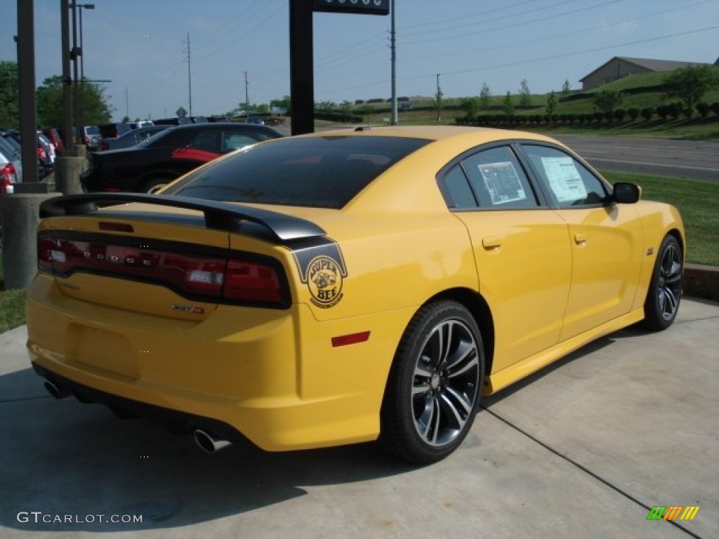 Stinger Yellow 2012 Dodge Charger SRT8 Super Bee Exterior Photo #65742256