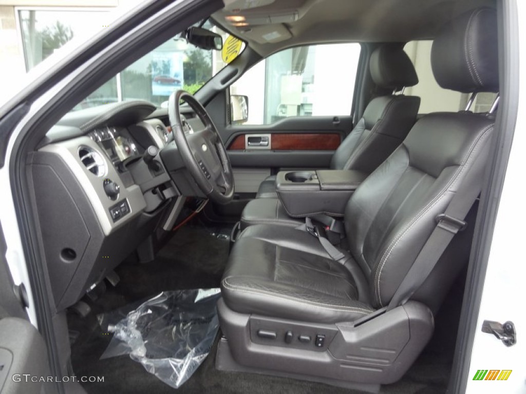 2010 Ford F150 Lariat SuperCrew 4x4 Front Seat Photo #65742613