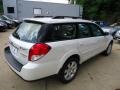 2008 Satin White Pearl Subaru Outback 2.5i Limited Wagon  photo #3