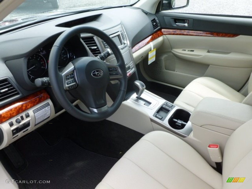 Warm Ivory Interior 2012 Subaru Outback 2.5i Limited Photo #65745307