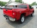 2007 Victory Red Chevrolet Silverado 1500 LT Regular Cab 4x4  photo #3