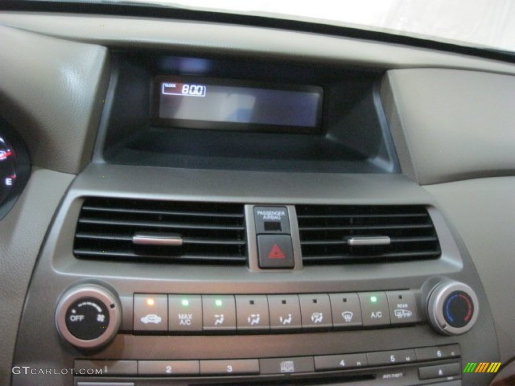 2009 Accord EX Sedan - Crystal Black Pearl / Ivory photo #19