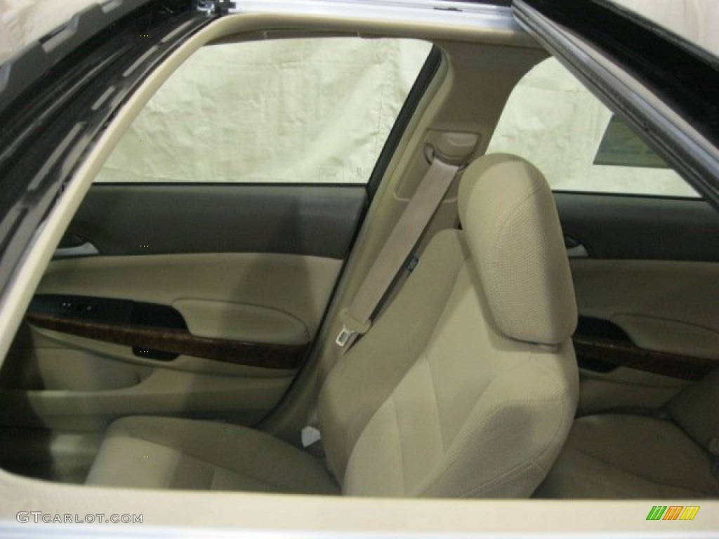 2009 Accord EX Sedan - Crystal Black Pearl / Ivory photo #24