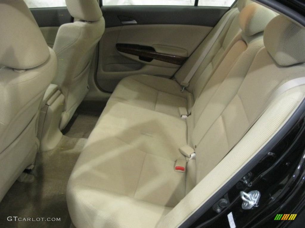 2009 Accord EX Sedan - Crystal Black Pearl / Ivory photo #26