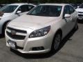 2013 White Diamond Tricoat Chevrolet Malibu ECO  photo #1