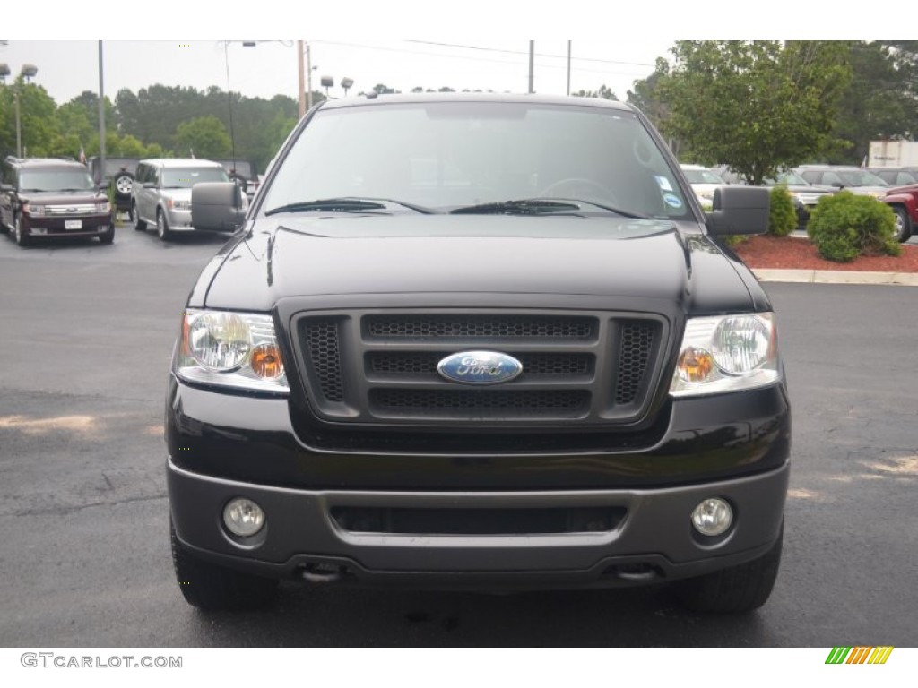 2006 F150 FX4 SuperCrew 4x4 - Black / Black photo #2