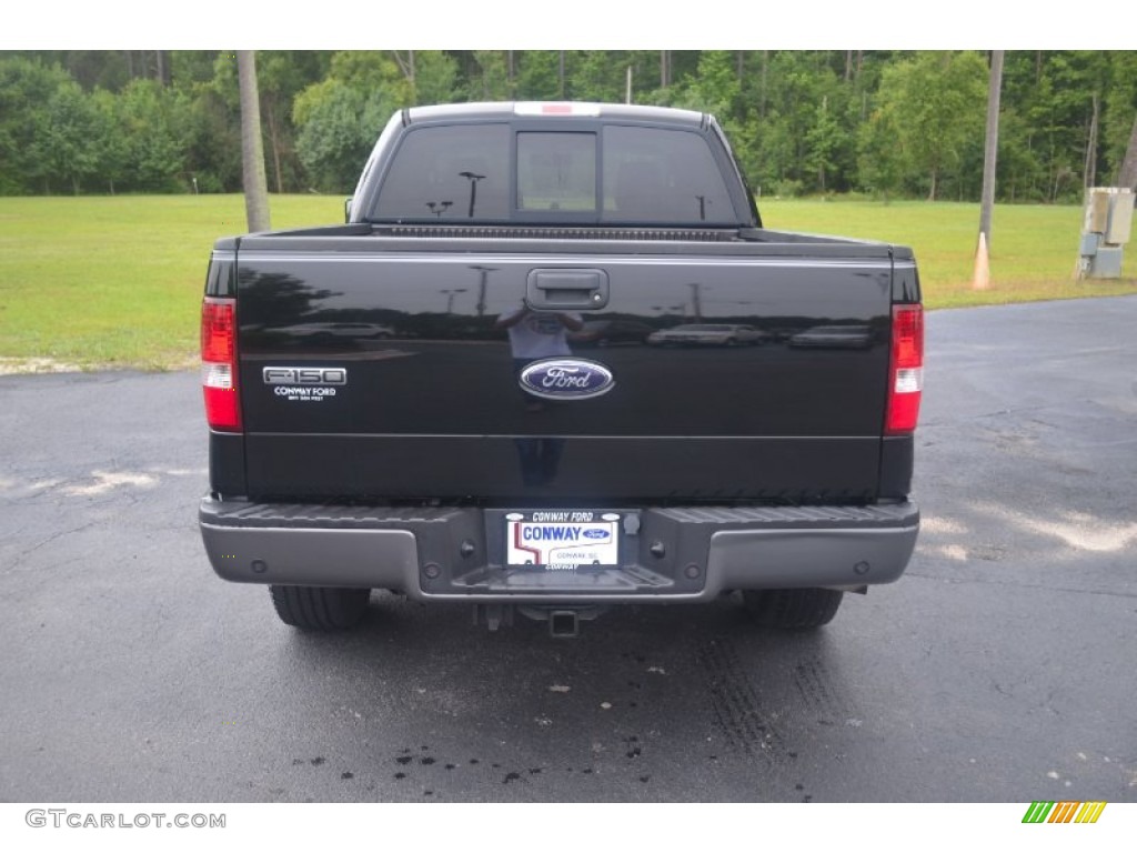 2006 F150 FX4 SuperCrew 4x4 - Black / Black photo #6