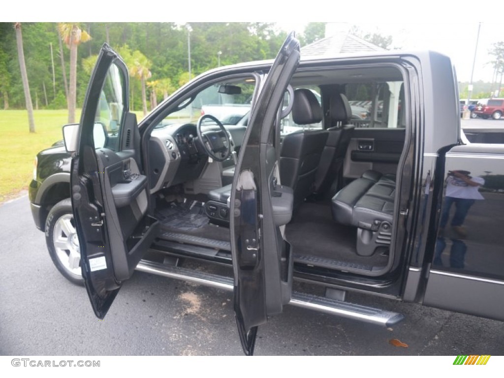 2006 F150 FX4 SuperCrew 4x4 - Black / Black photo #11