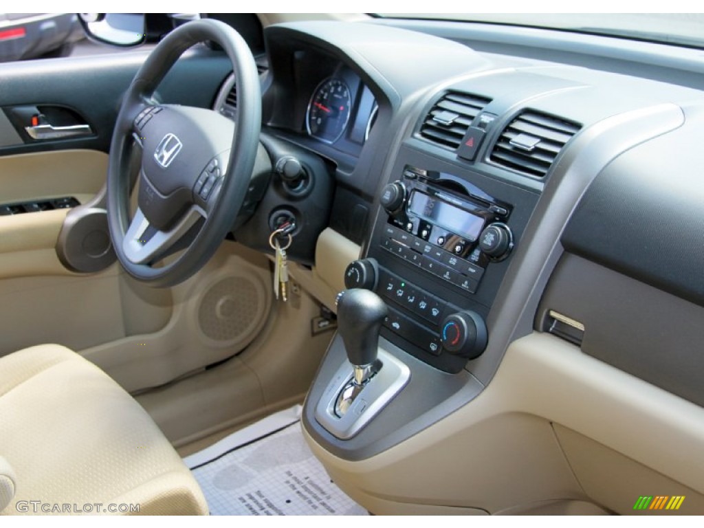 2008 CR-V EX 4WD - Nighthawk Black Pearl / Ivory photo #5
