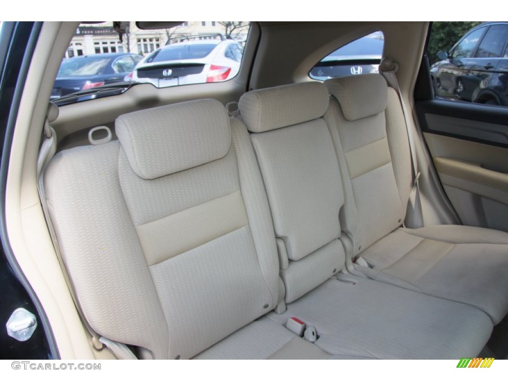 2008 CR-V EX 4WD - Nighthawk Black Pearl / Ivory photo #8