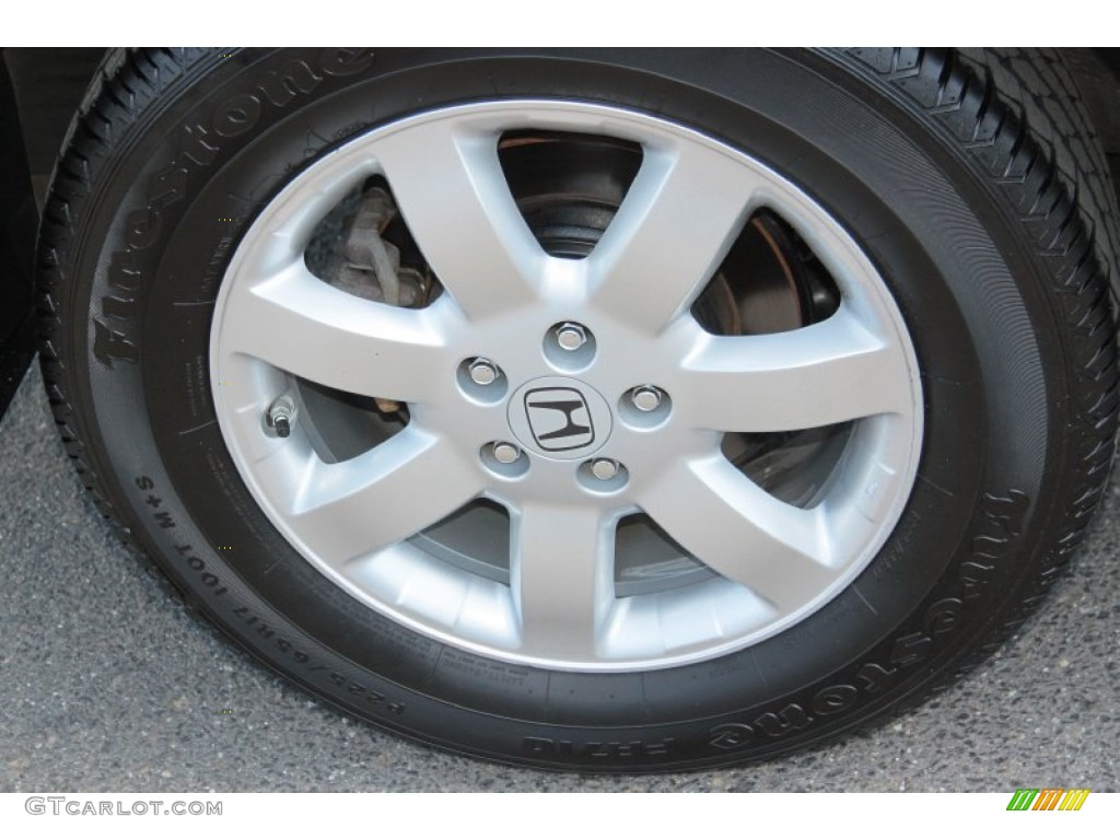 2008 CR-V EX 4WD - Nighthawk Black Pearl / Ivory photo #17