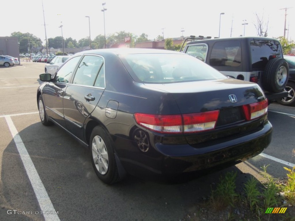 2003 Accord LX Sedan - Nighthawk Black Pearl / Ivory photo #3