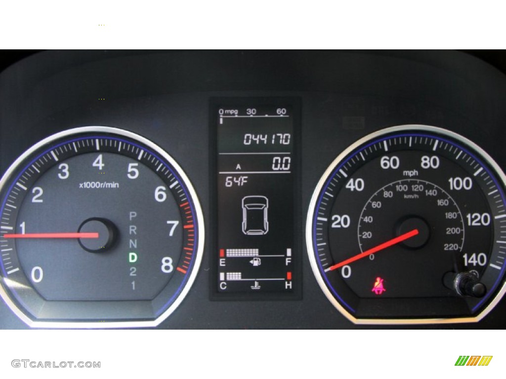 2008 CR-V EX 4WD - Nighthawk Black Pearl / Ivory photo #24