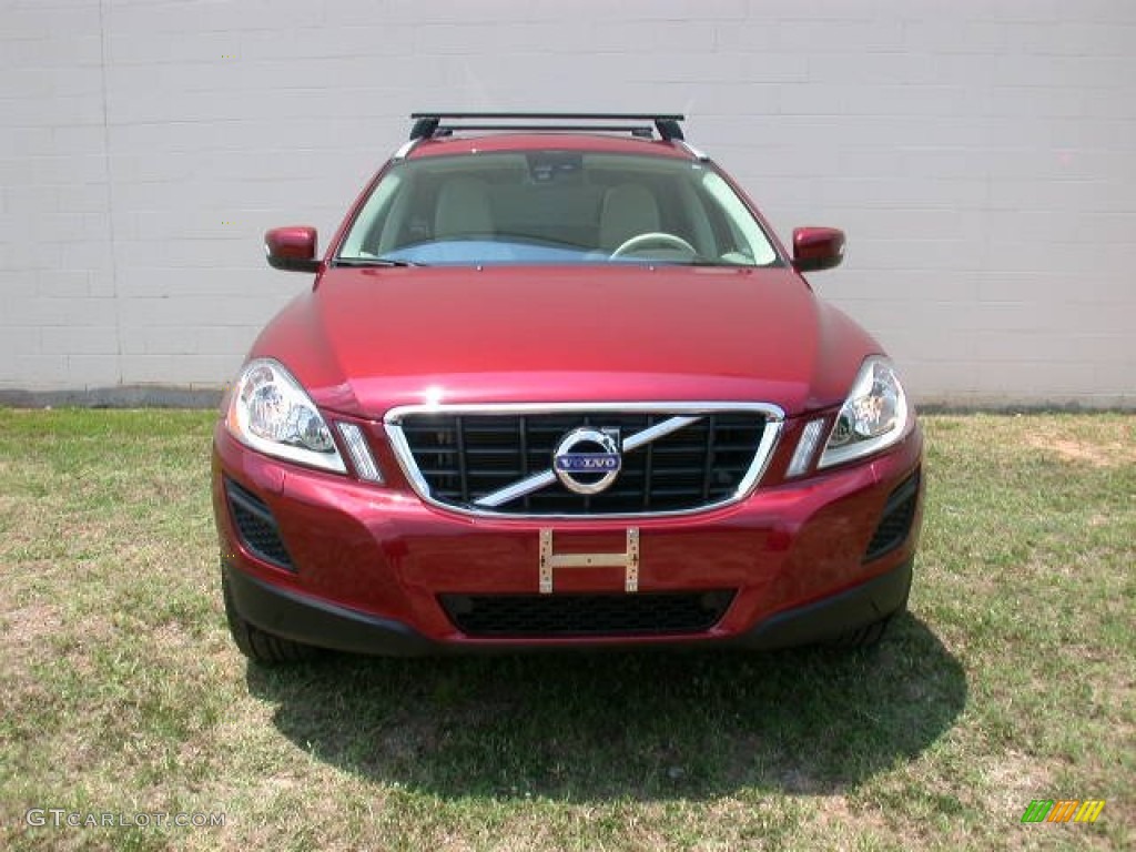2011 XC60 3.2 AWD - Passion Red / Sandstone Beige photo #7