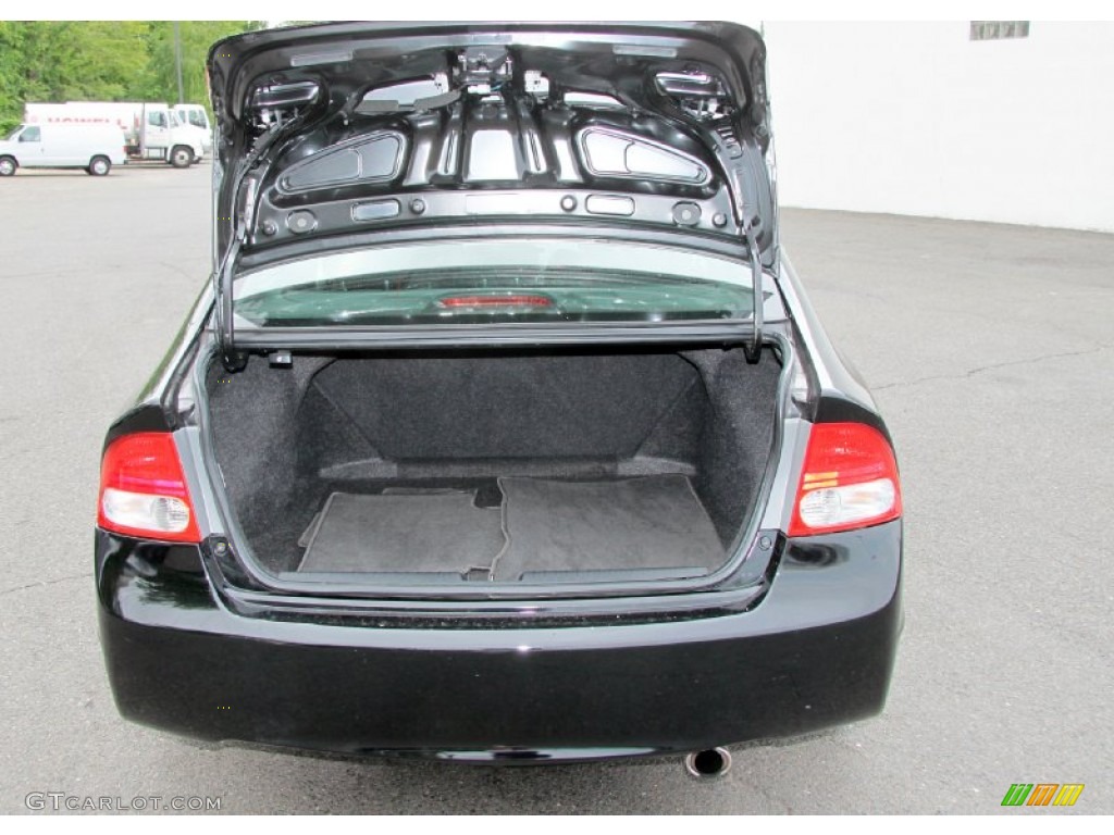 2010 Civic LX-S Sedan - Crystal Black Pearl / Black photo #11